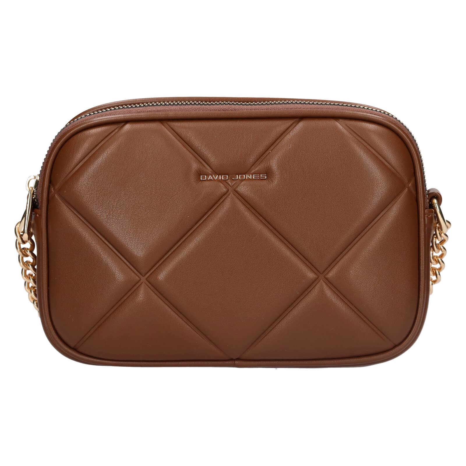 Crossbody kabelka David Jones Mikko, hnědá