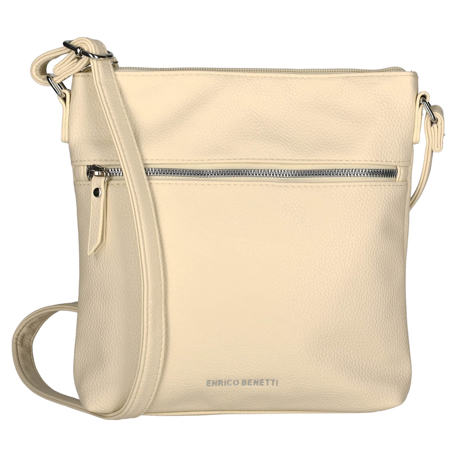 Crossbody kabelka Enrico Benetti Rauni, krémová